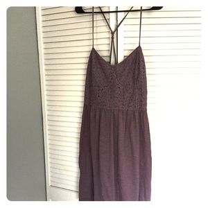 American Eagle purple lace sundress